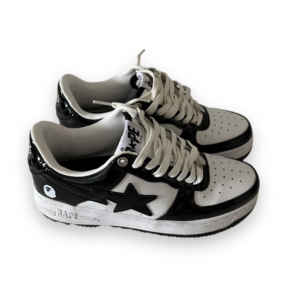 Bape Sta Size 5.5 Black and White